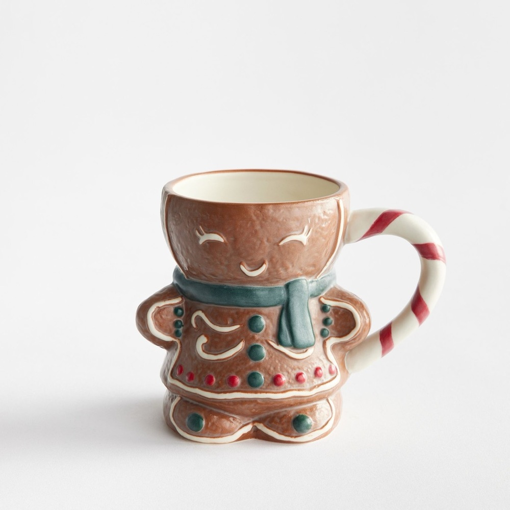 Pottery Barn Miss Spice Gingerbread Mug.